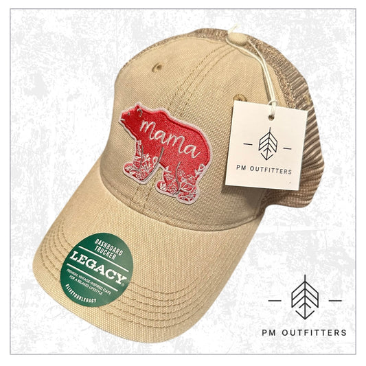 Mama Bear Low-Profile Meshback Hat