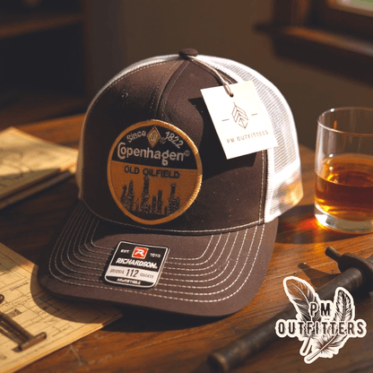 Vintage Copenhagen Old Oilfield Patch Trucker Hat