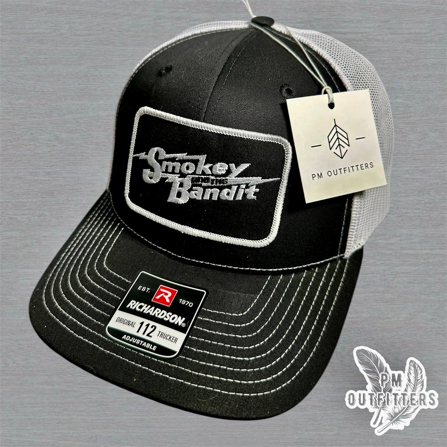 Smokey and The Bandit Logo Retro Patch Trucker Hat