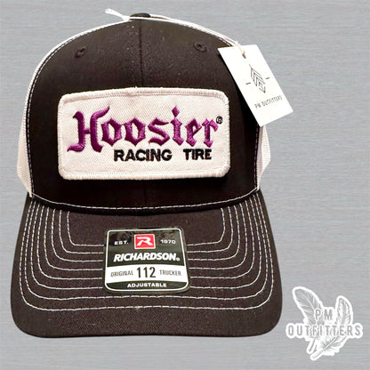 Retro Hoosier Racing Tires Patch Richardson 112 Trucker Hat