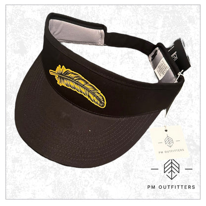 Signature Feather High Crown Visor