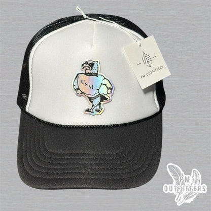 Holographic Seymour Foam Front Rope Trucker Hat