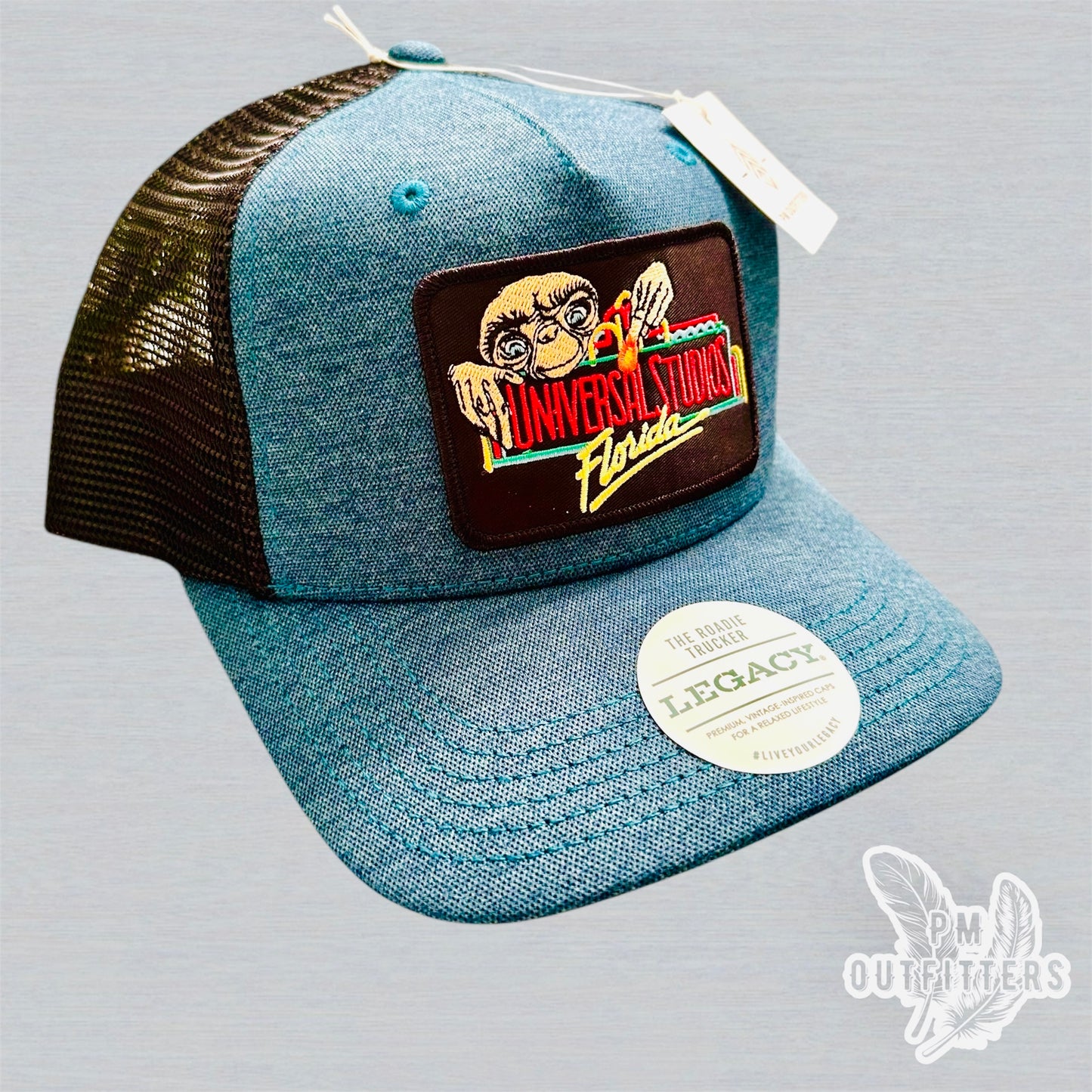 Universal Studios Florida Trucker Hat - Retro Patch Legacy Roadie Trucker