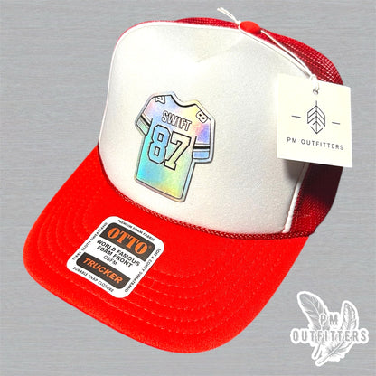 “Swift 87” Kansas City Home & Away Trucker Hats – Limited Edition Holographic Patch