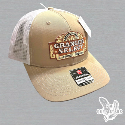 Vintage Retro Granger Select Chewing Tobacco Richardson 112 Trucker Hat