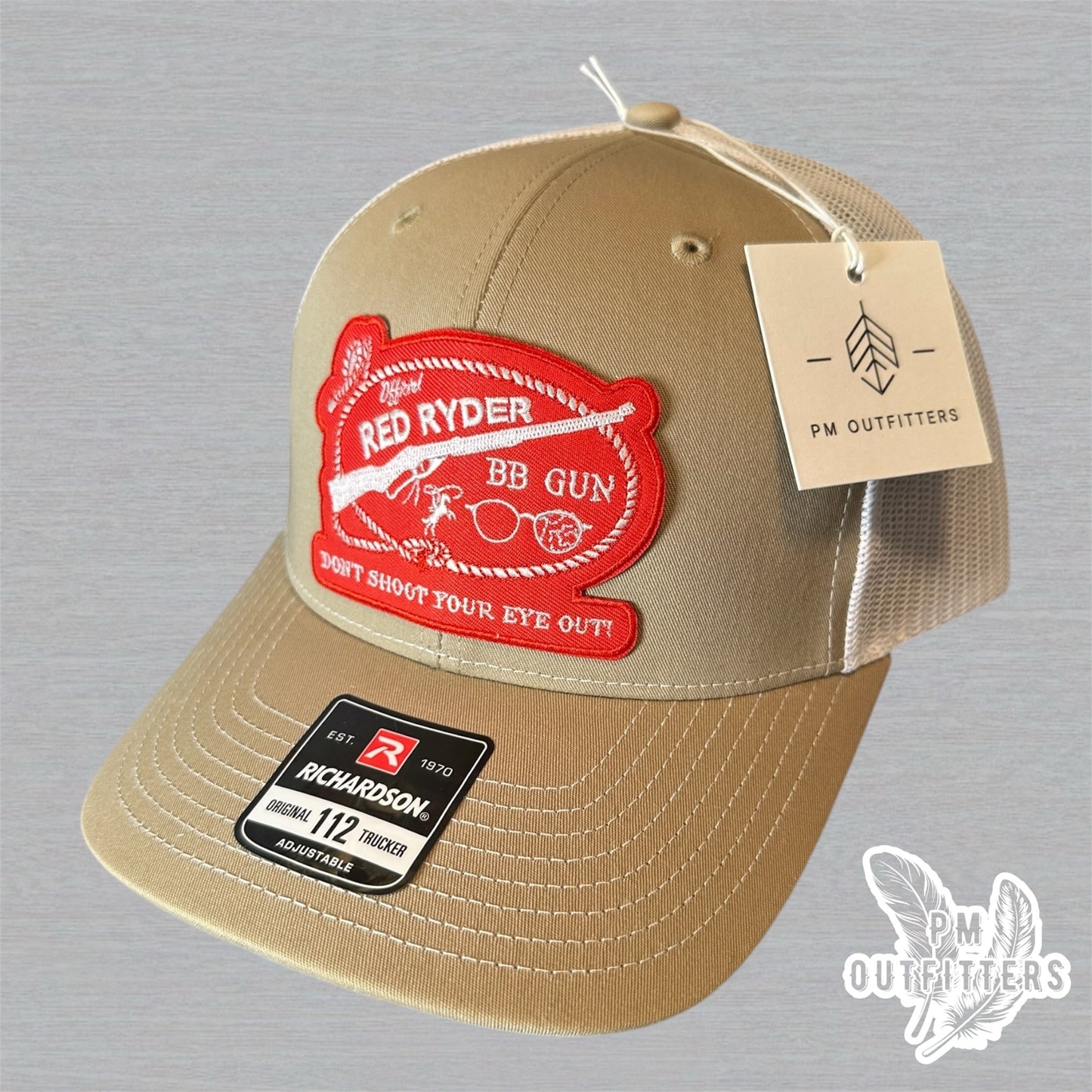 Red Ryder BB Gun Trucker Hat - A Christmas Story Inspired Cap