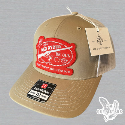 Red Ryder BB Gun Trucker Hat - A Christmas Story Inspired Cap