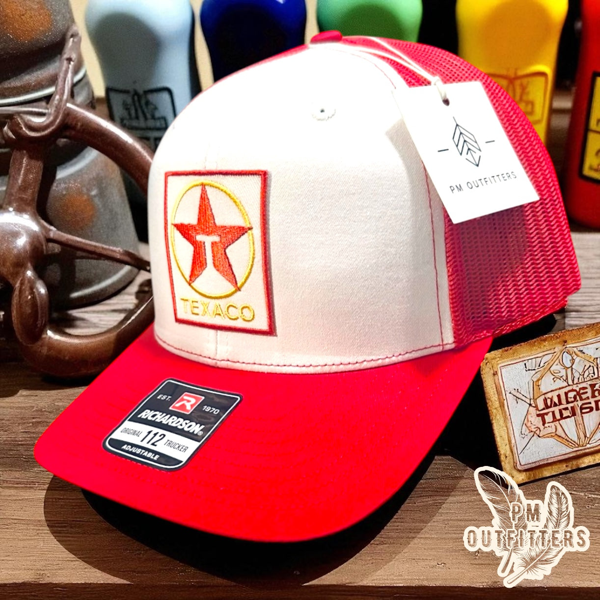 Retro Texaco Oil & Gas Trucker Hat
