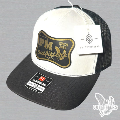 PM Outfitters Custom Design Saints Theme Logo Trucker Hat