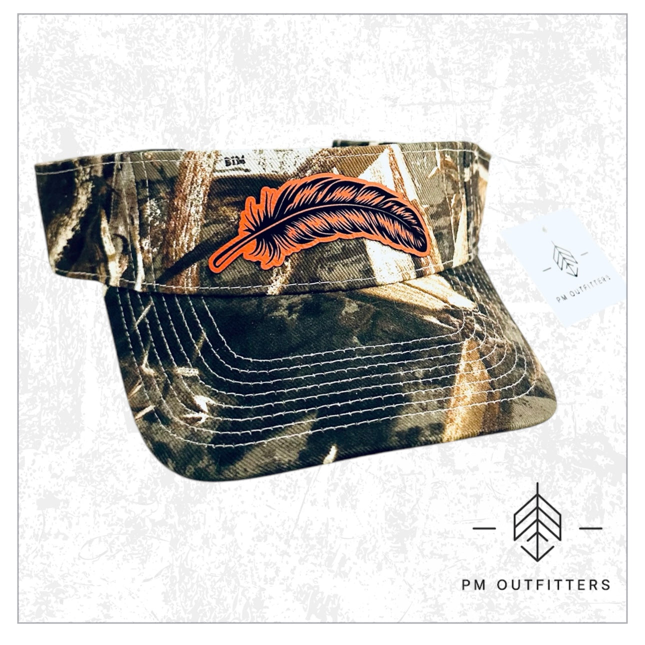 Signature Feather Camo Visor