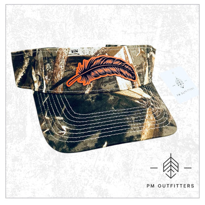 Signature Feather Camo Visor