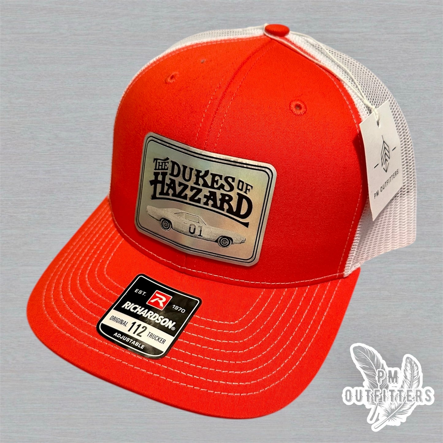The Dukes of Hazzard Trucker Hat - Orange & White Richardson 112