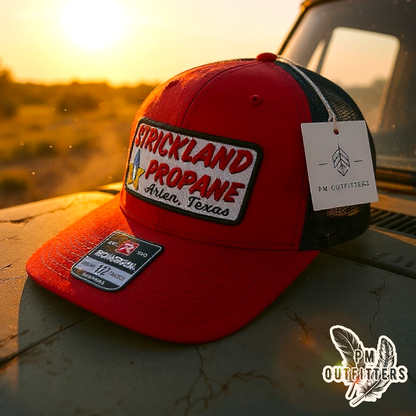 Retro Strickland Propane King of the Hill Trucker Hat