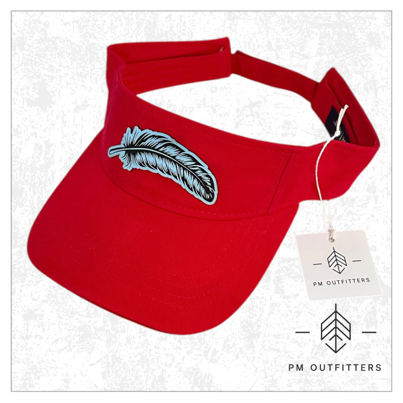 Signature Feather Sandwich Visor