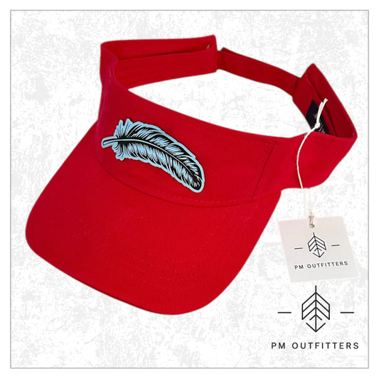 Signature Feather Sandwich Visor