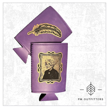 Golden Girls Leatherette Slim Can Koozies