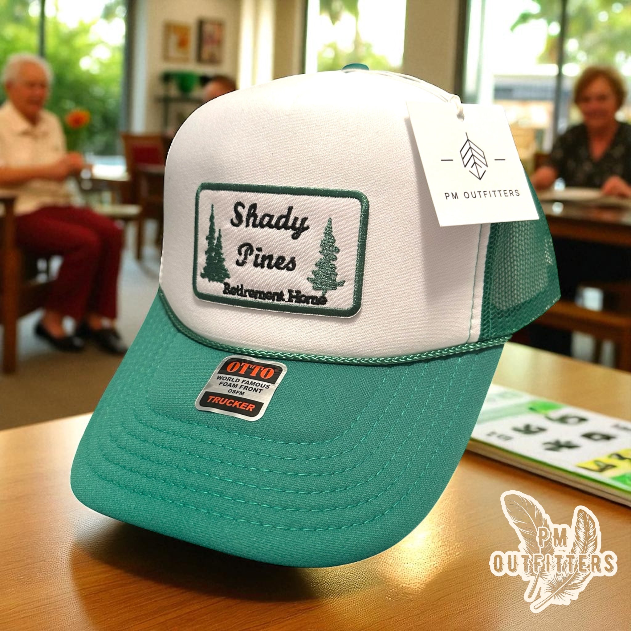 Retro Golden Girls Shady Pines Foam Front Rope Trucker Hat – PM Outfitters