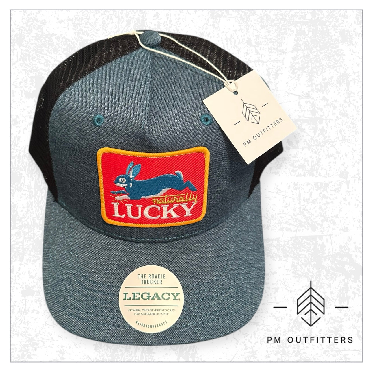 Naturally Lucky Retro Trucker Hat