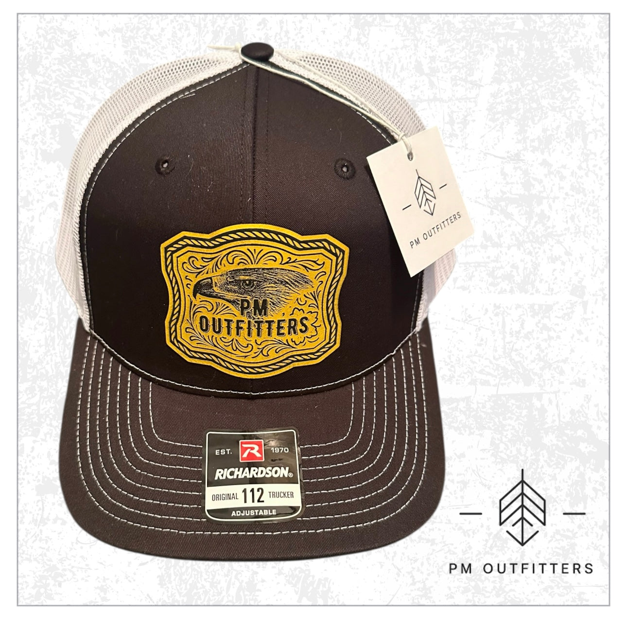PM Outfitters Golden Eagle Southern Miss Custom Design Trucker Hat