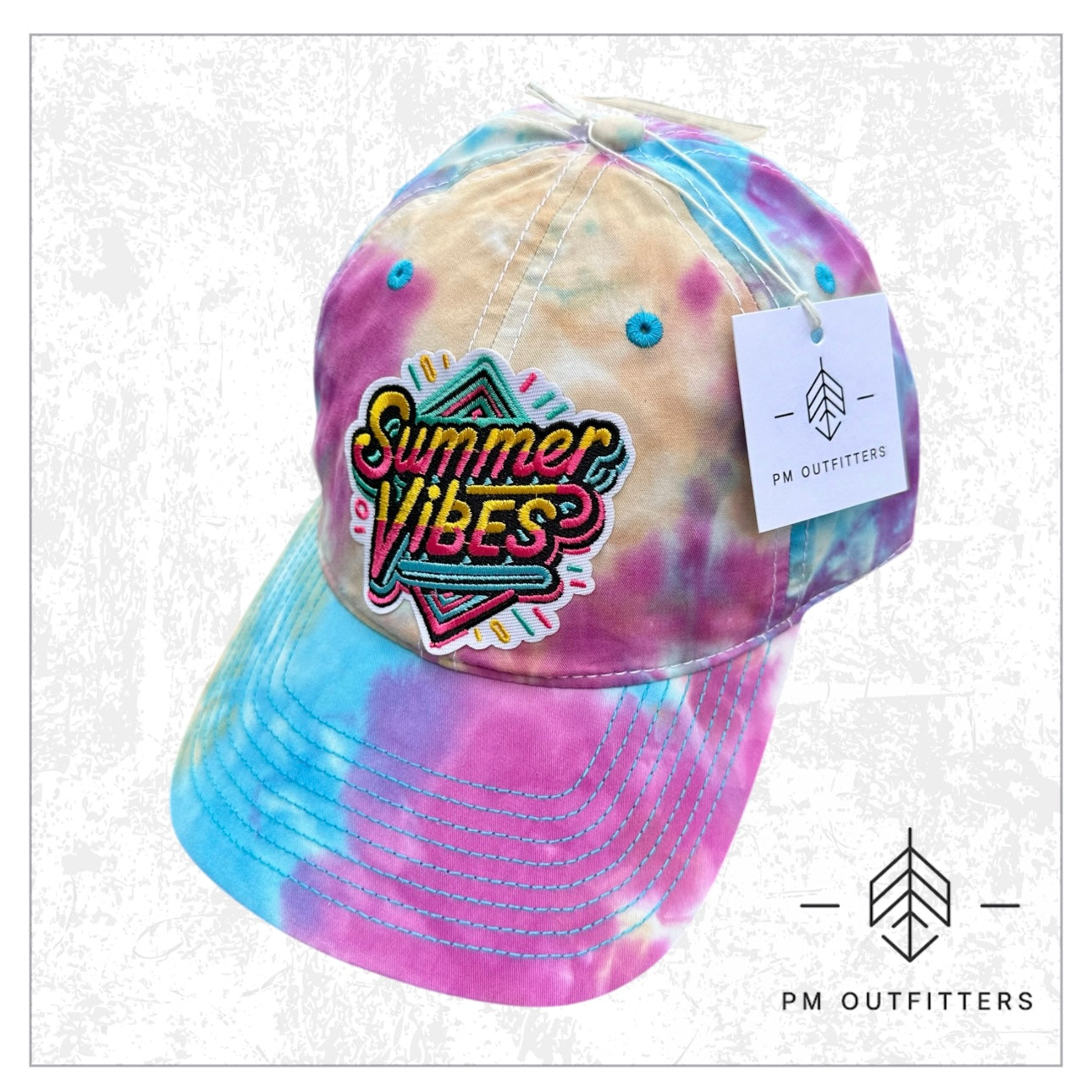 Summer Vibes Tie Dye Cap