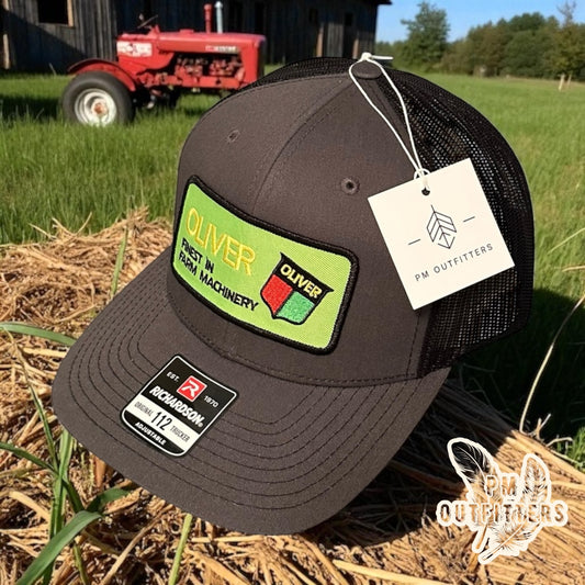 Retro Oliver Farm Machinery Trucker Hat
