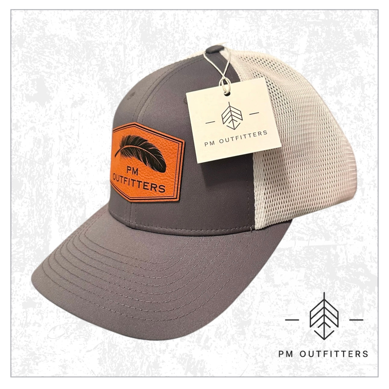 PM Outfitters Logo Performance Trucker Hat