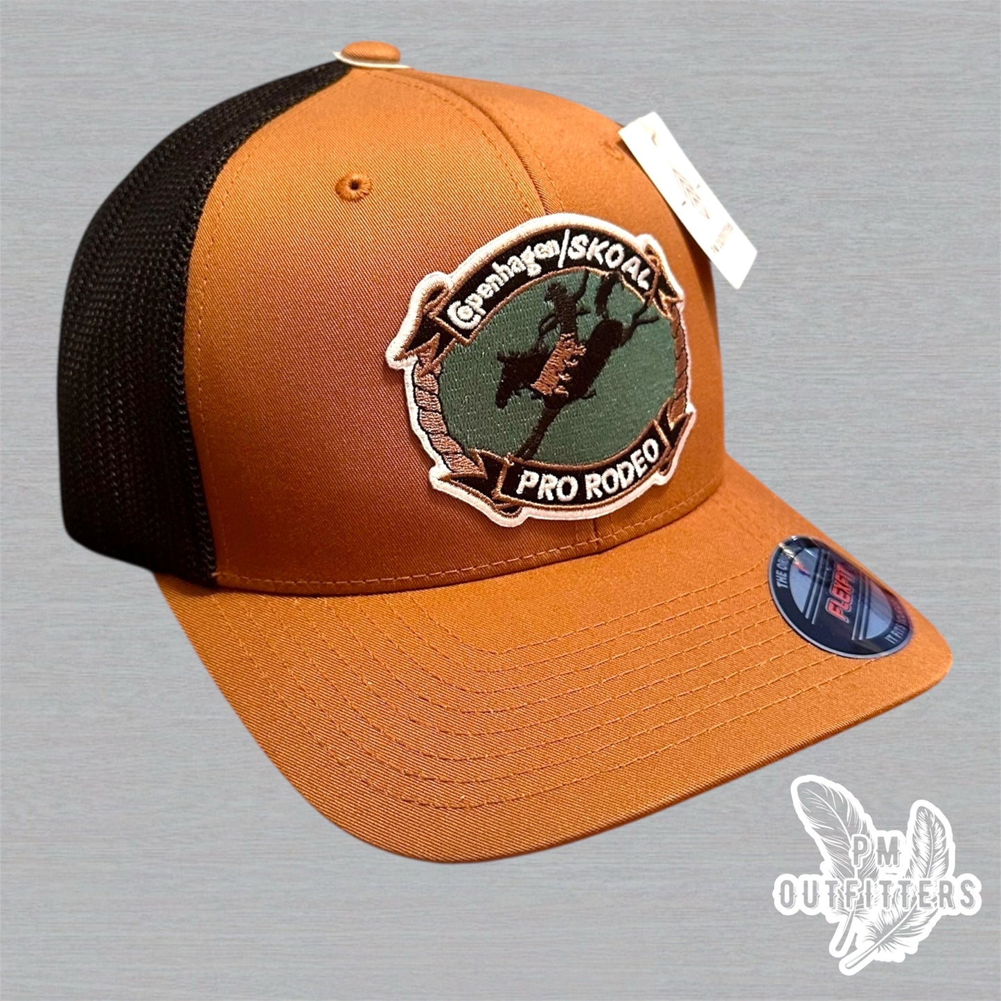 Retro Copenhagen/Skoal Pro Rode FlexFit Trucker Hat