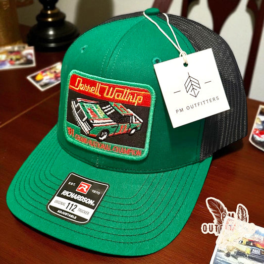 Vintage Darrell Waltrip 1981 NASCAR Champion Racing Trucker Hat