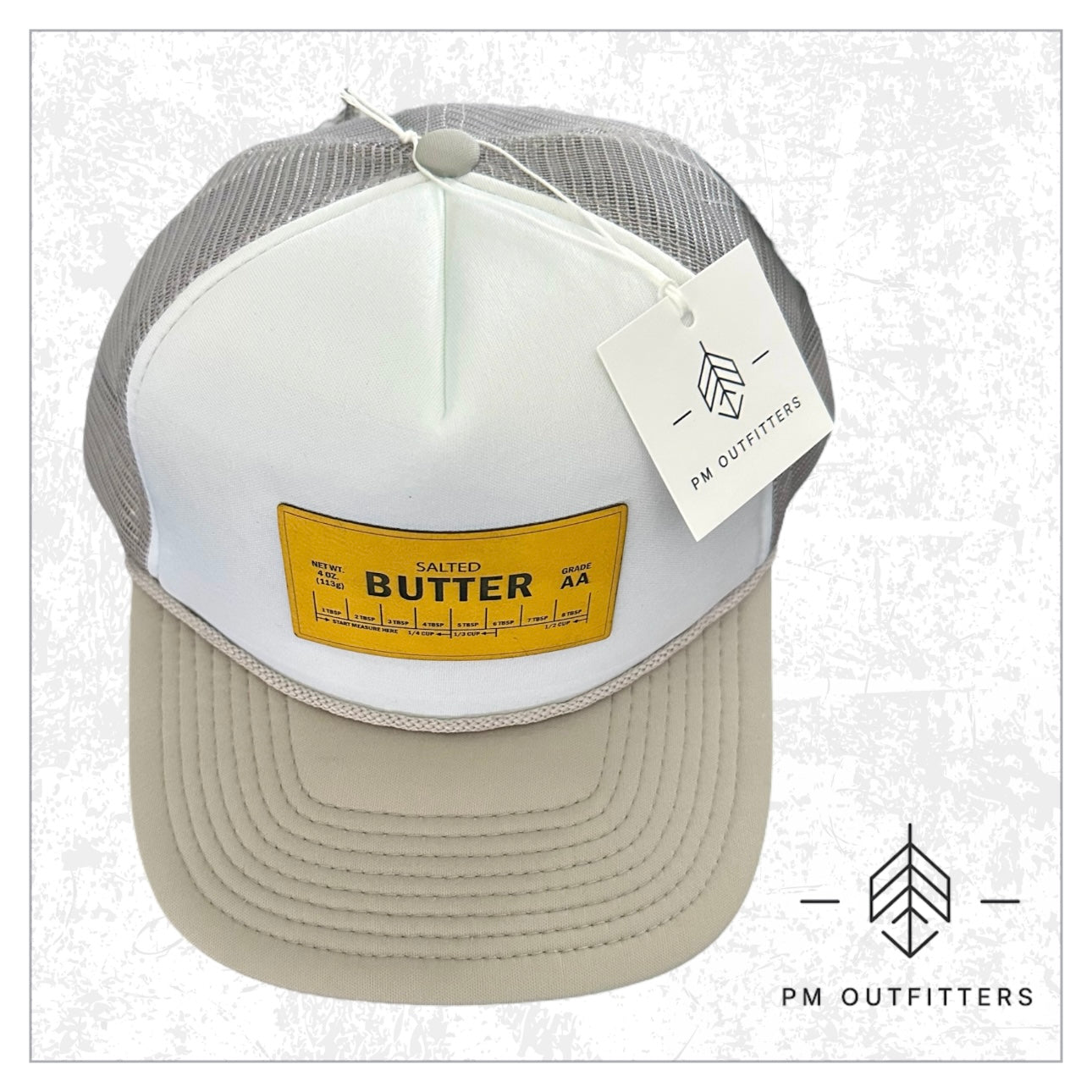 PM Outfitters Stick O Butter Custom Design Foam Rope Trucker