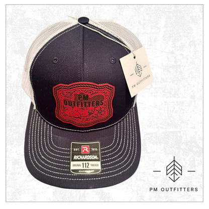 PM Outfitters Rebel Ole Miss Custom Design Trucker Hat