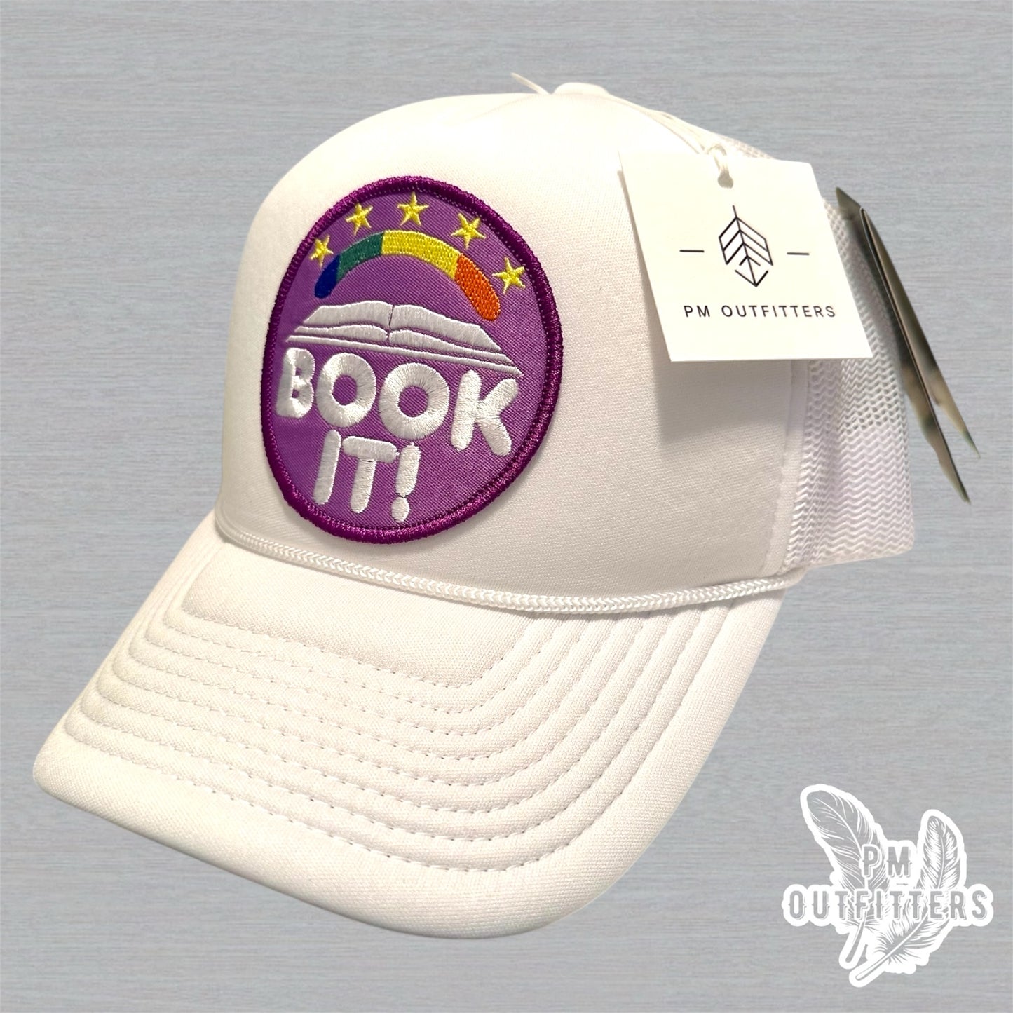Vintage Book It! Foam Front Rope Trucker Hat