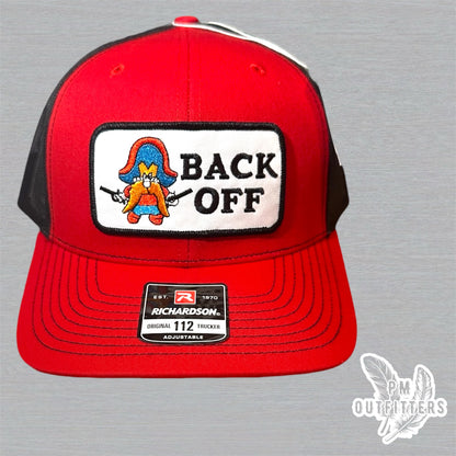 Yosemite Sam “Back Off” Trucker Hat - Red & Black Richardson 112