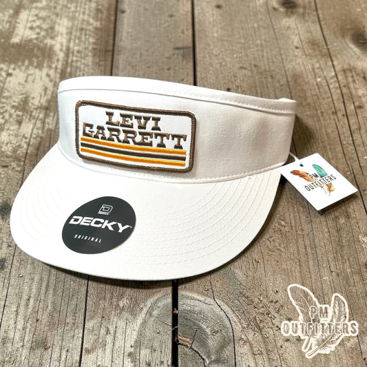 Levi Garrett Visor – PM Outfitters Retro Logo Patch | Decky White Tobacco Heritage