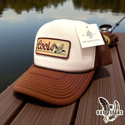 Retro Coors Foam Front Rope Trucker Hat
