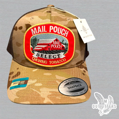 YP Classics Multicam Mail Pouch Trucker