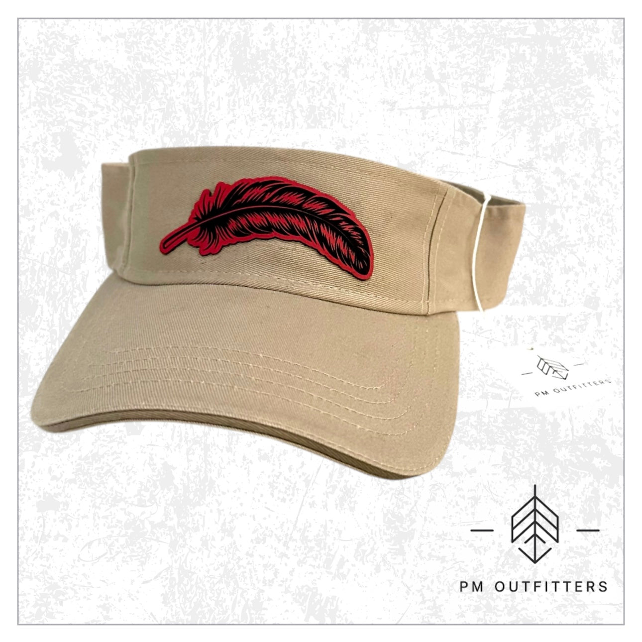 Signature Feather Sandwich Visor