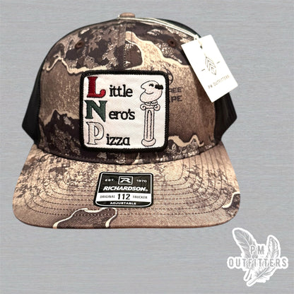 Little Nero’s Pizza Realtree Excape Trucker Hat - Home Alone Inspired Retro Cap