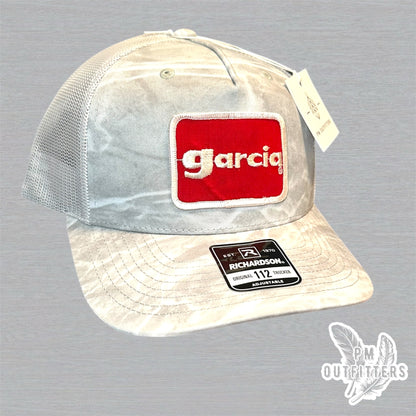 Garcia Lures Vintage Patch Trucker Hat - Richardson 112 Mossy Oak Bonefish