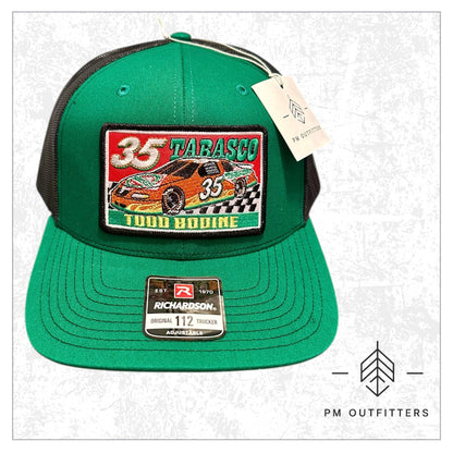 Todd Bodine Retro Tabasco Racing NASCAR Trucker Hat