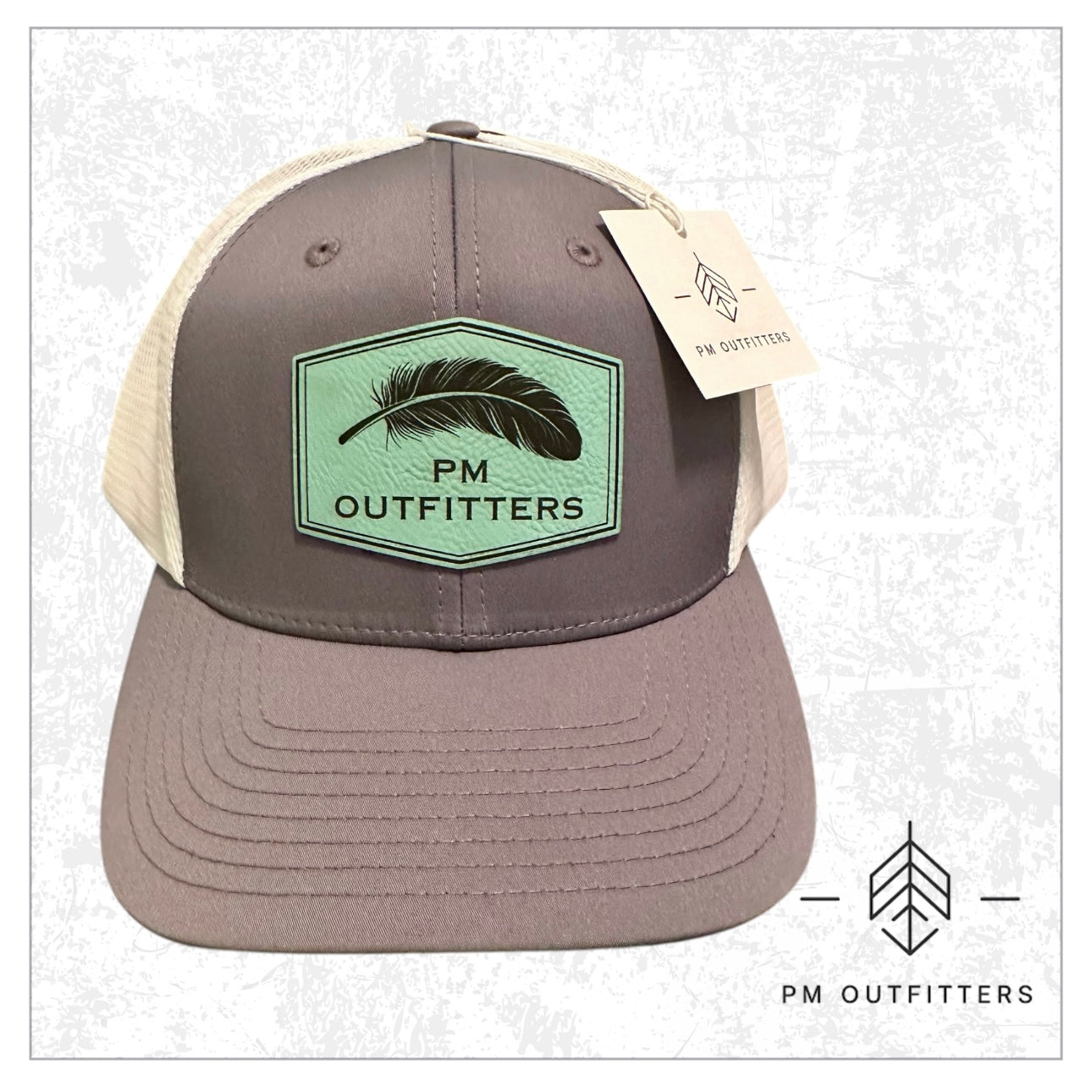 PM Outfitters Logo Performance Trucker Hat