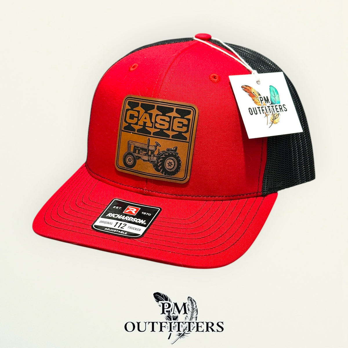 Case Richardson 112 trucker hat interior tag detail