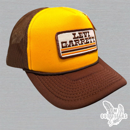Vintage Levi Garrett Tobacco Foam Front Rope Trucker Hat
