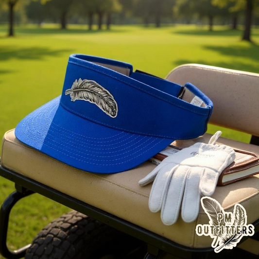 Signature Feather High Crown Visor