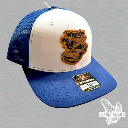 Dale Earnhardt Wrangler NASCAR Custom Design Richardson 112 Trucker Hat