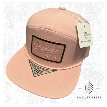 Raisin’ Hell Performance 7-Panel Rope Trucker Hat