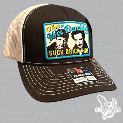 Wet Bandits Suck Brick Kid Trucker Hat - Home Alone Inspired Retro Cap