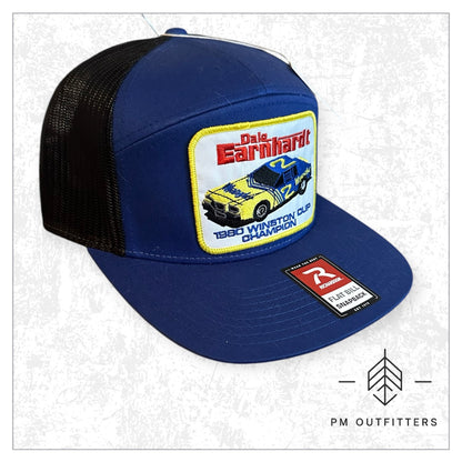 Dale Earnhardt 1980 Winston Cup Champion 7-Panel Trucker Hat