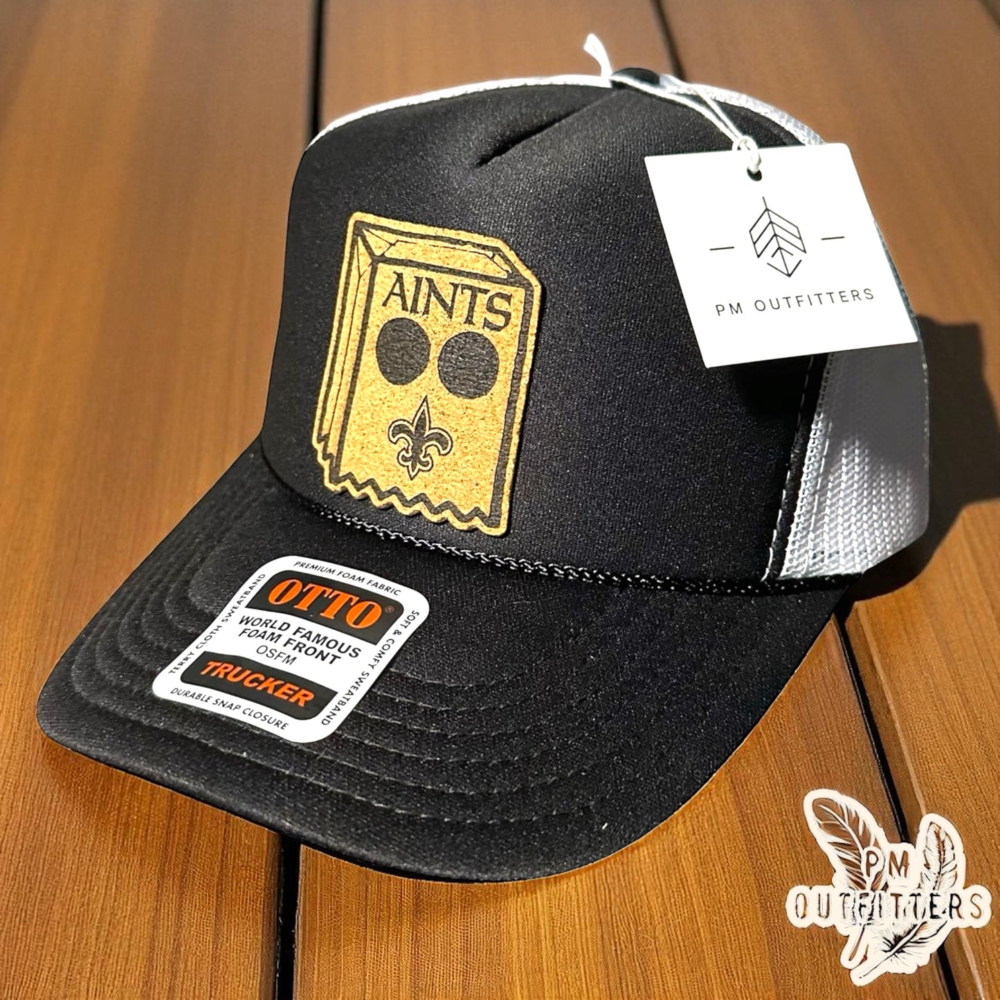 PM Outfitters AINTS Bag-head Patch - Otto Foam Front Rope Trucker