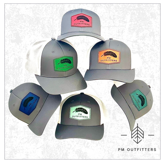 PM Outfitters Logo Performance Trucker Hat