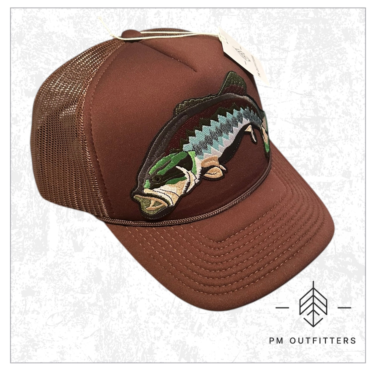 Big Bass Foam Rope Trucker Hat